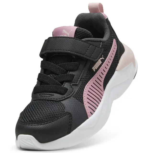 Puma X-Ray 3 LT AC (PS) (401494-07) - Μαύρο-Ροζ 2