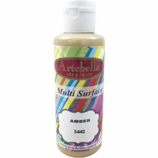 Artebella Ακρυλικό Χρώμα Multi Surface - 3442 Amber - 130ml