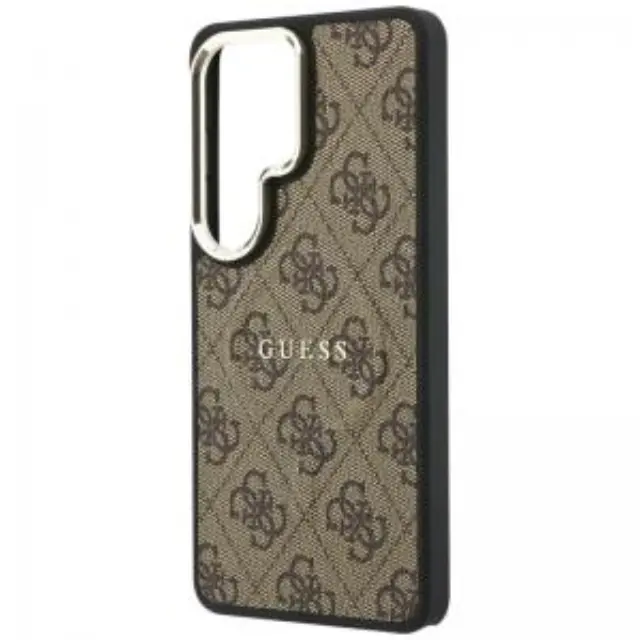 Θήκη PU Guess Samsung Galaxy S26 Ultra 5G Magnetic Hardcase Classic 4G Καφέ N70905 3