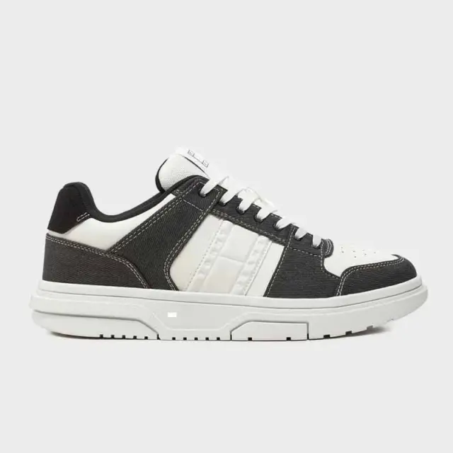 Tommy Hilfiger - Ανδρικά Sneakers The Brooklyn Mix Material EM0EM01428-BDS Μαύρο - 46