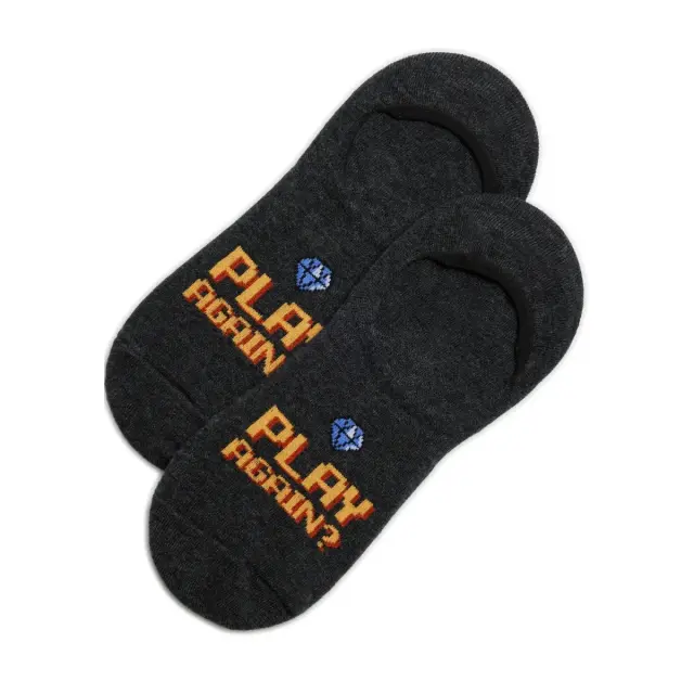 Ysabel Mora Ανδρικές Κάλτσες Σουμπά Sockarats Retro Game, Χρώμα Ανθρακί - ONESIZE