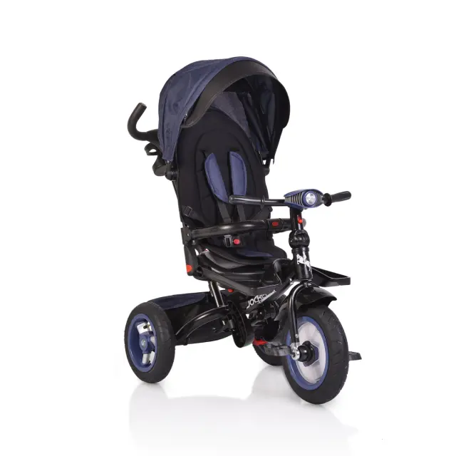 Ποδήλατο Τρίκυκλο Jockey With Music Tray Dark Blue (107022) Μπλε
