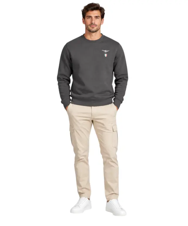 Accademia Militare - Ανδρική Μπλούζα Φούτερ W6S731-5731-002 Μαύρο 2