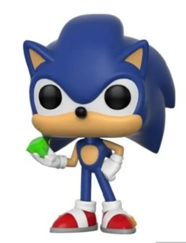 Funko Pop! Games: Sonic The Hedgehog - Sonic With Emerald #284 Vinyl Figure 2
