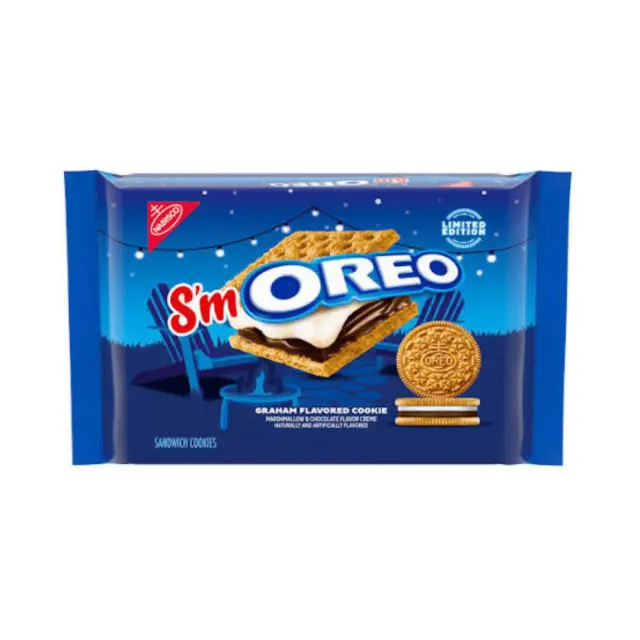 Nabisco Oreo Limited Edition S'Moreo Graham Flavored Cookies 303gr