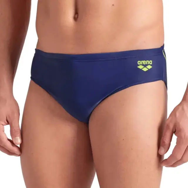 Arena Men's Bright Glare Swim Briefs Slip Μπλε - Κίτρινο 008942-706 (Arena) 3