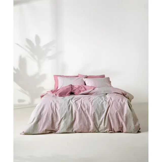 Σετ Σεντόνια Υπέρδιπλα 4 Τεμαχίων Kentia Tosca White-Bordeaux-Black 240x270