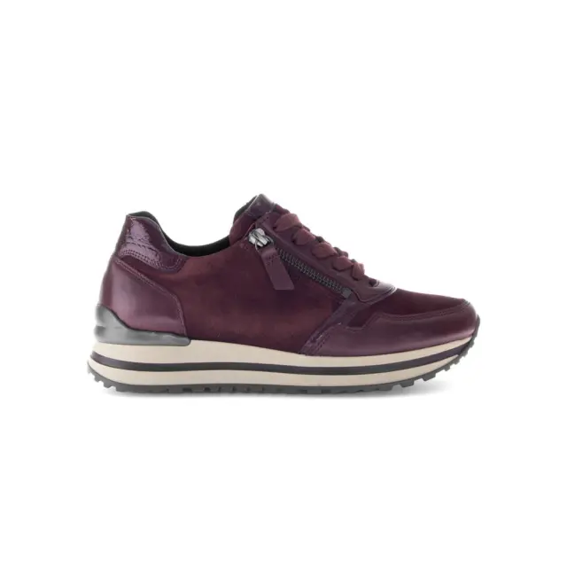 Gabor Sneakers Γυναικείο δέρμα/δέρμα Nubuck Μπορντώ GAB/76528 38-MERLOT