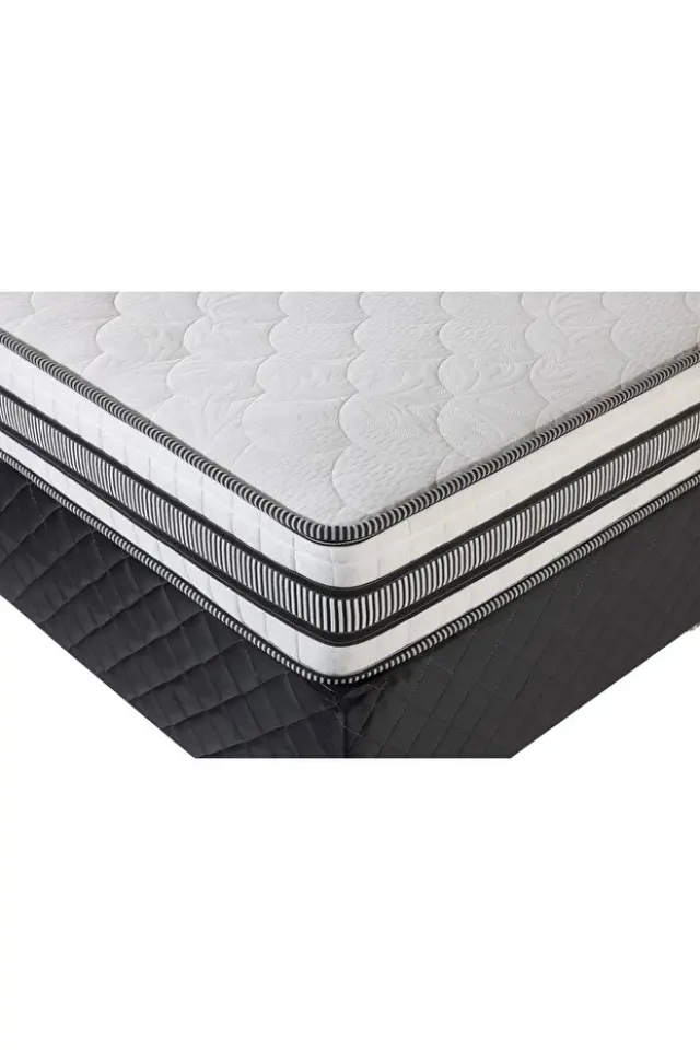 Stewehome Ορθοπεδικό Στρώμα Zebra Ergonomi Μονό -Λευκό /Γκρι 90x190x20 cm 3