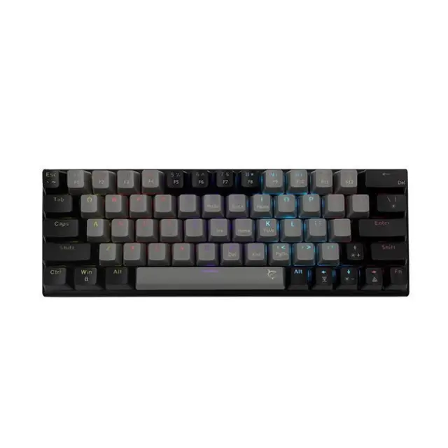 White Shark Gaming Keyboard Wakizashi Black / Gray (WAKIZASHI-2-US-G-B-RED.SW)