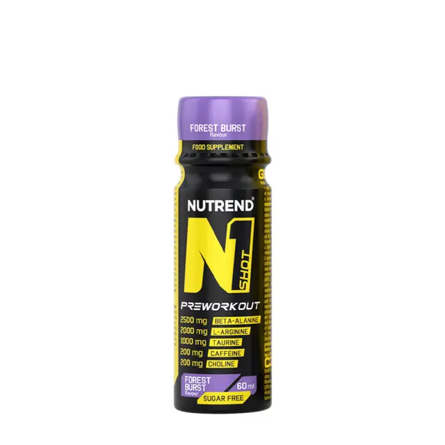 Nutrend N1 Shot Preworkout Forest Burst, 60 ml