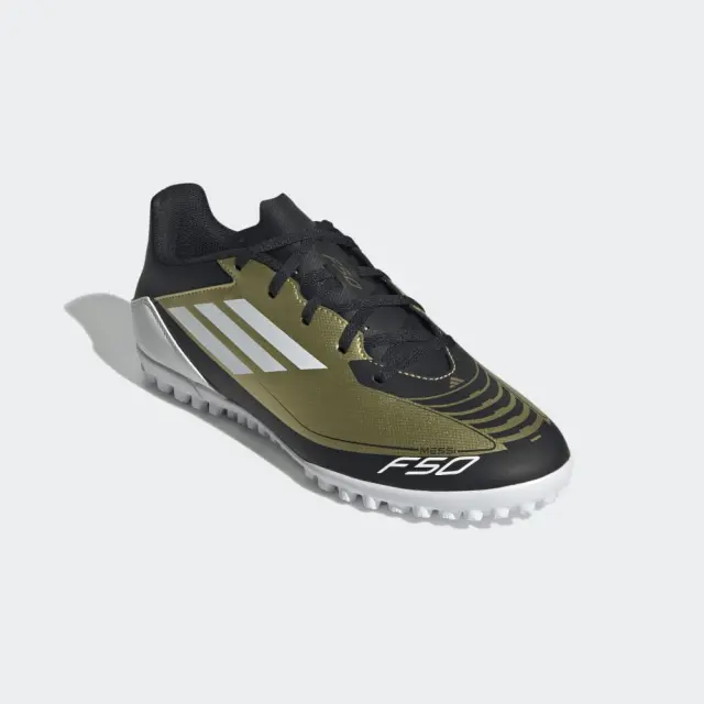 Adidas F50 Club TF Messi Gold/Black IG9330 - 42 2/3 2