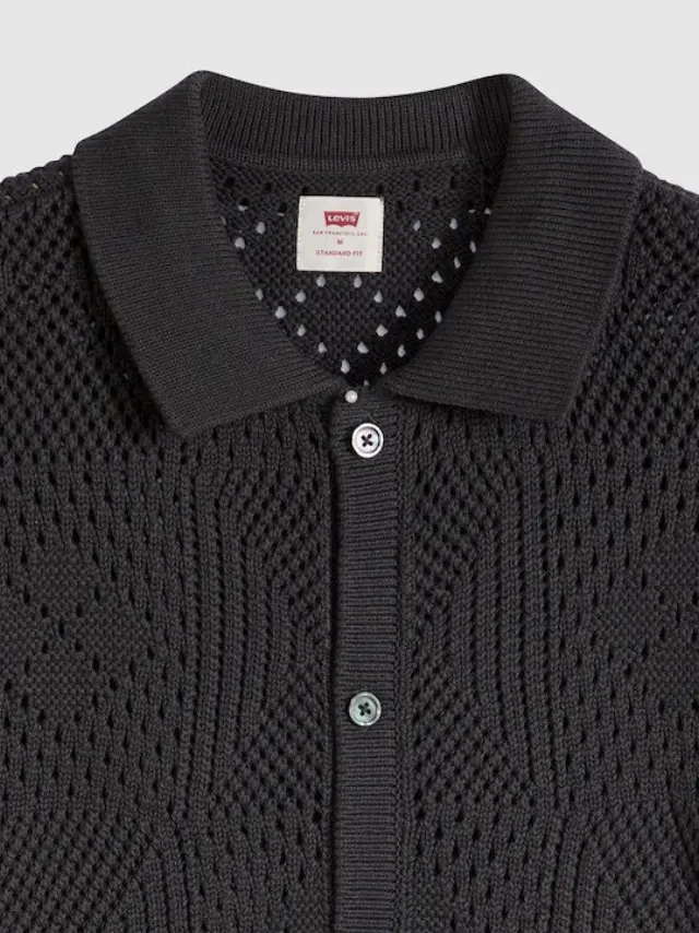 Sweater Camp Shirt Blacks DARK PHANTOM - XL 3