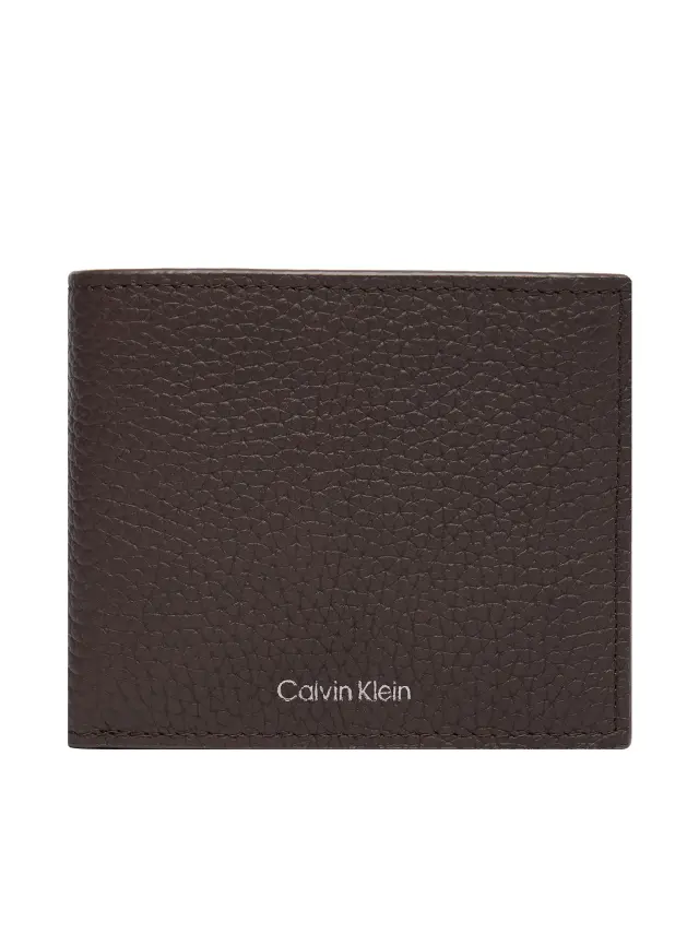 Calvin Klein Ανδρικό Μεσαίο Πορτοφόλι Καφέ