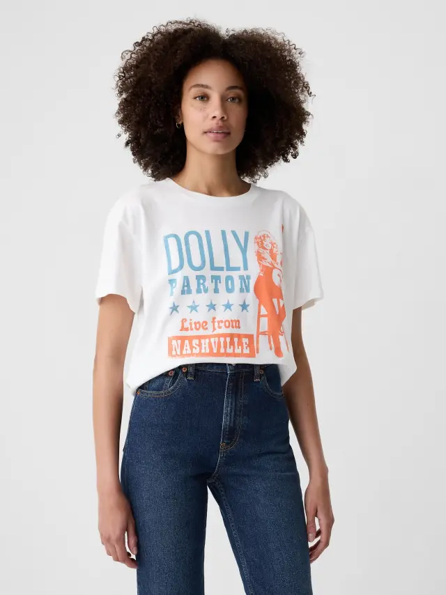 Άσπρη 3PL- Μπλούζα V-3PL- CREW T:DOLLYPTN