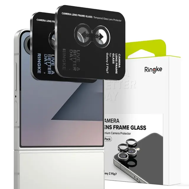 Ringke Camera Frame Protector 2-pack Galaxy Z Flip 7 Black