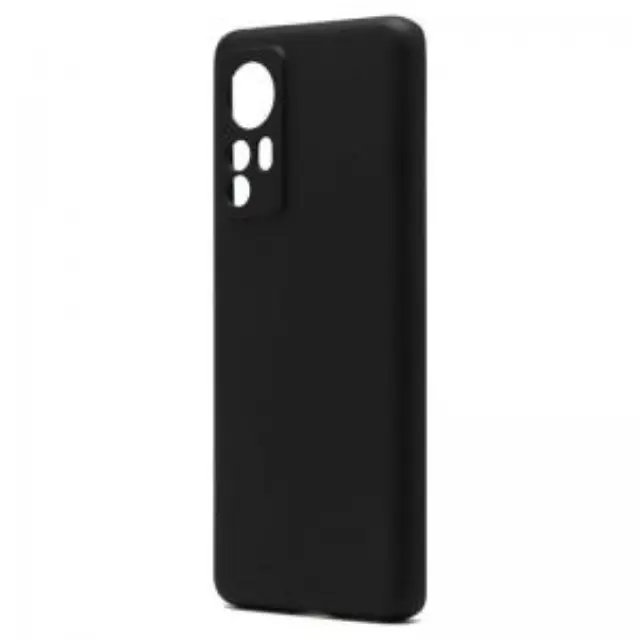 Θήκη Liquid Silicon inos Xiaomi 12 5G/ 12S 5G/ 12X 5G L-Cover Μαύρο N58210 2