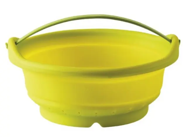 Mastrad Retractable Steamer & Colander Φ20cm - Green