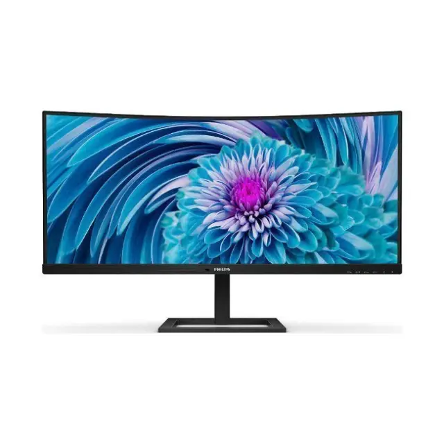 Philips Monitor 34" 346E2CUAE/00 Curved QHD VA Black (346E2CUAE/00)