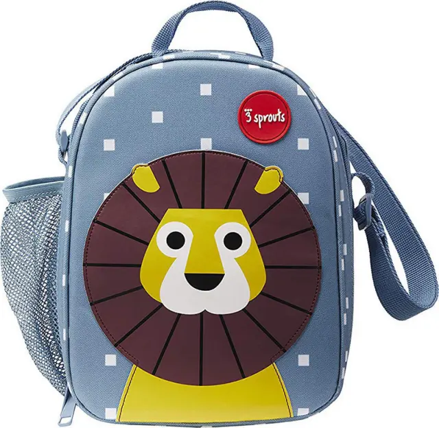 Ισοθερμική τσάντα Φαγητού - 3Sprouts Lunch Bag LION Blue - 0812895000832 - 0907-ILULIO