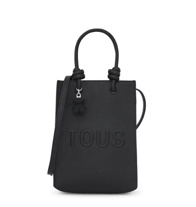 Τσάντα TOUS Mini Pop La Rue New 2001934951 Μαύρο