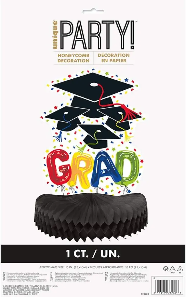Διακοσμητικό Τραπεζιου Graduation - Αποφοίτηση / 25.4 εκ