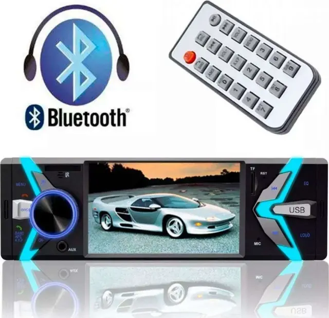 MP5 Player 9702 ηχοσύστημα αυτοκινήτου Universal 1DIN (Bluetooth/USB/AUX) με οθόνη 4" 2