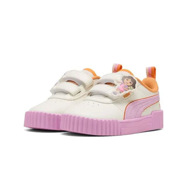 Puma Infant's Carina 3.0 Dora V (TD) Άσπρο - Ροζ 407770-01 (Puma) 3