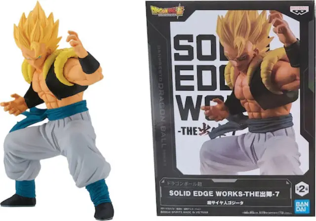 Banpresto Dragon Ball Super: Super Sayian Gogeta Figure Solid Edge Works 13cm 2