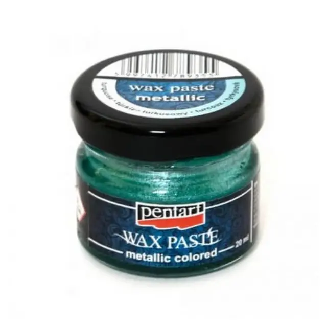 Πατίνα Wax paste Color Metallic 20ml Pentart - Turquoise
