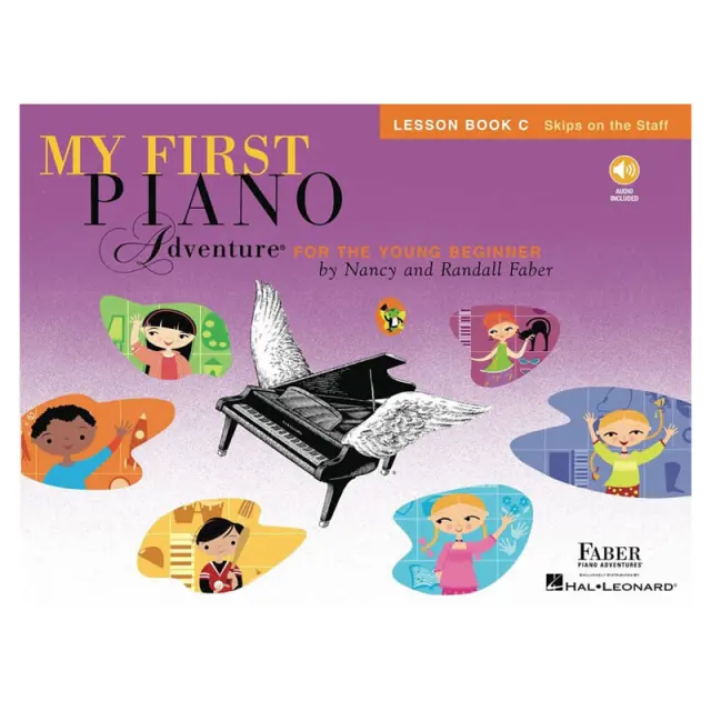 Faber - My First Piano Adventure Lesson Book C B/AUD