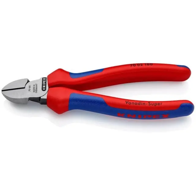 Knipex 7002160 - Πλαγιοκόφτης Πλάγιο Ηλεκτρολόγου Μήκους 160mm 2