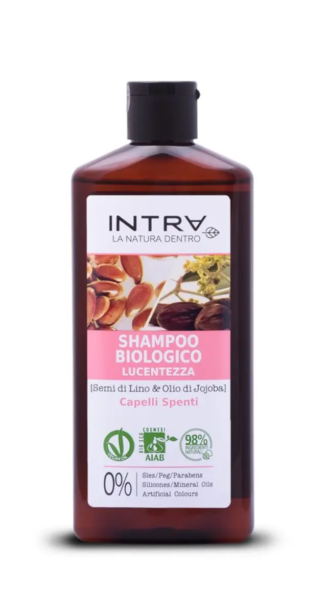 Intra Shampoo Linseed & Jojoba Oil Σαμπουάν για Λάμψη, 250ml