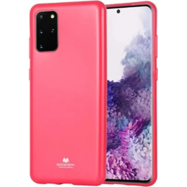 Θήκη Jelly Back Cover Σιλικόνης Φούξια (Galaxy A41)