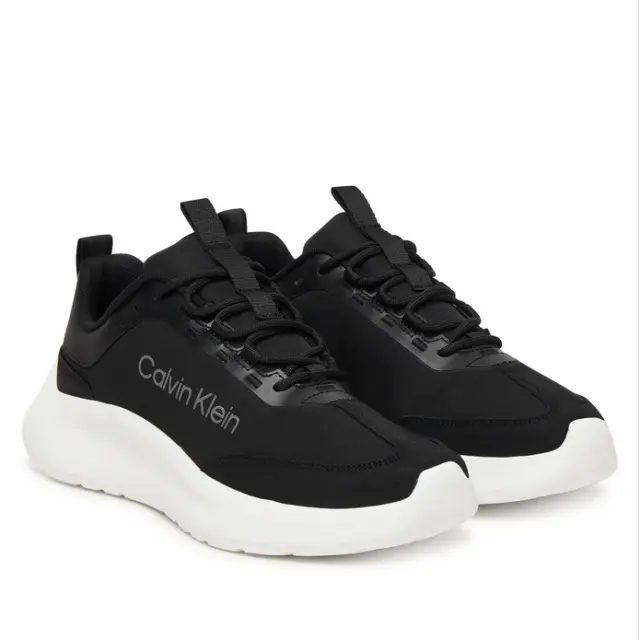 Γυναικεία Sneakers Calvin Klein Light Eva Runner HW0HW03149-0HS Μαύρα Μαύρο - 36 2