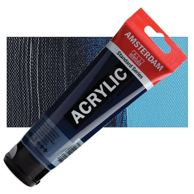 Ακρυλικό Talens Amsterdam 120ml 566 Prussian Blue Phthalo