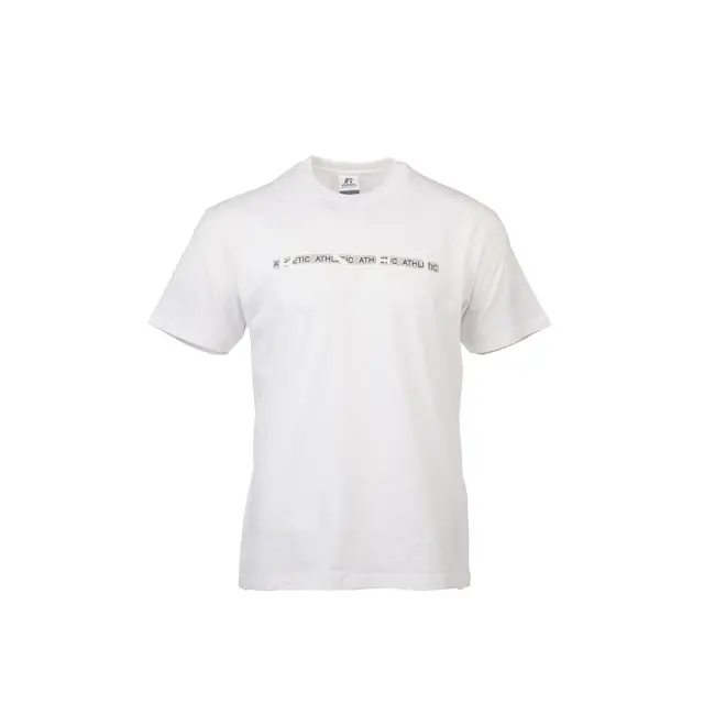 Russell Athletic Crew Neck T-Shirt (A25050-1-001) - Λευκό - M