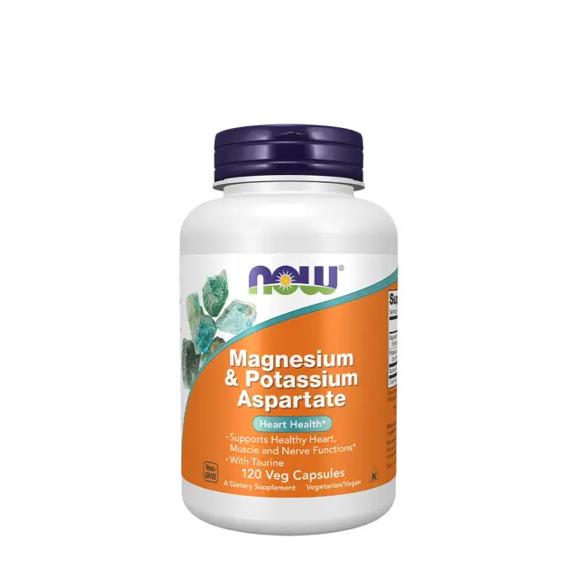 Now Foods Magnesium & Potassium Aspartate