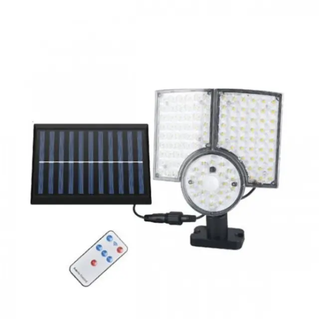 Ηλιακός Προβολέας LED με Πάνελ 25W με Αισθητήρα Κίνησης και Τηλεχειριστήριο