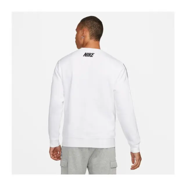 Nike Nsw Repeat Fleece Crew (DM4679-100) - Λευκό - XXL 2
