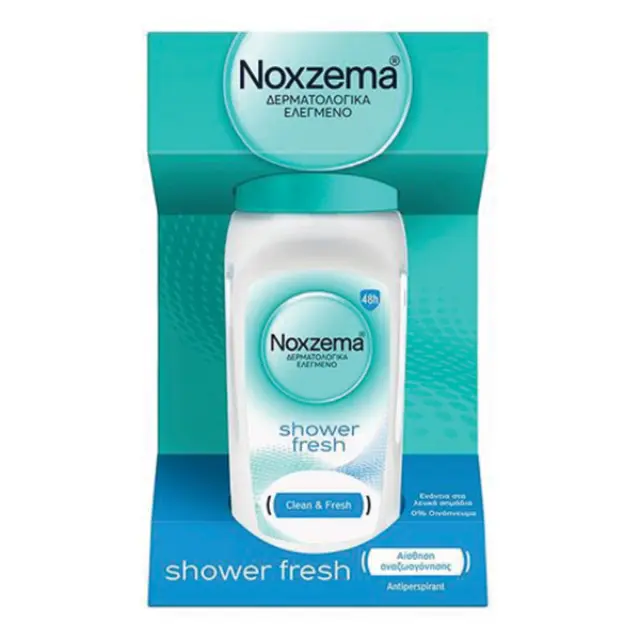Noxzema Shower Fresh Natural Deodorant Roll-On 50ml