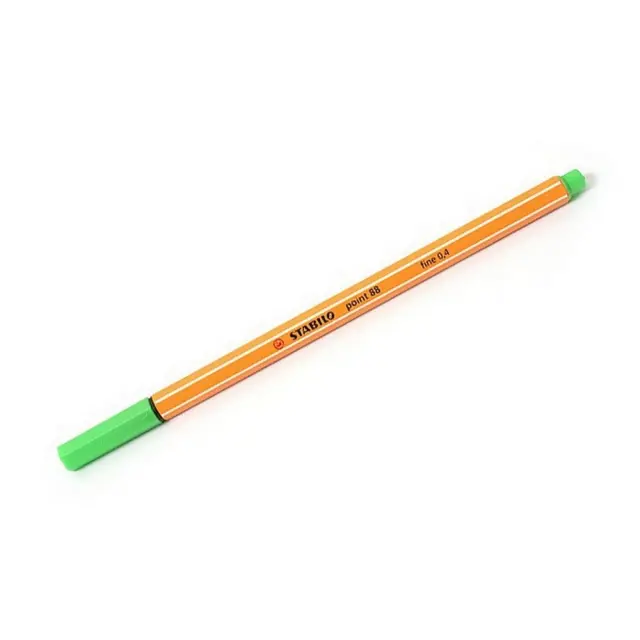 Μαρκαδόρος Stabilo Point 88 Fine 0,4mm Leaf Green 88/43