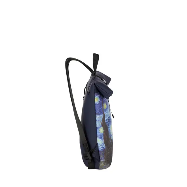 New Rebels Mart Art Roll-Top Backpack (S): Starry Night 3