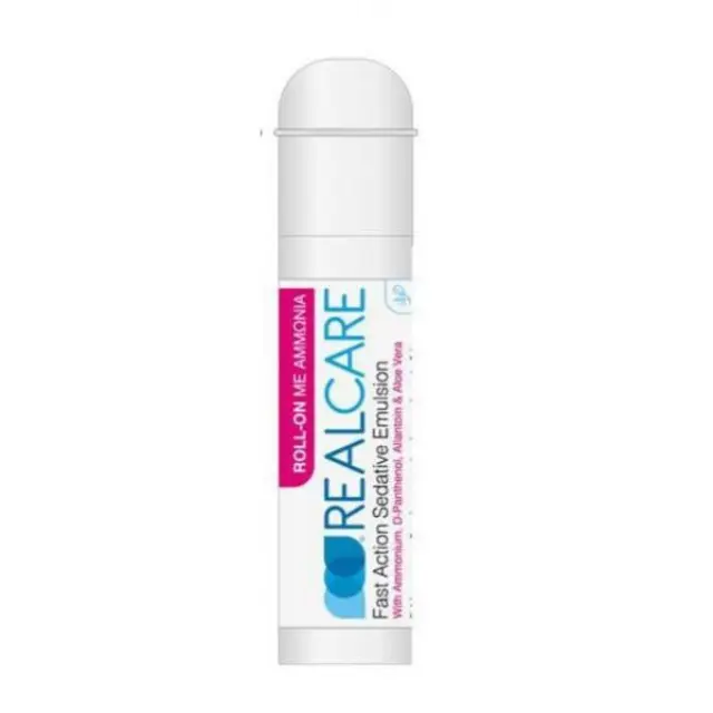 RealCare Fast Action Sedative Emulsion Roll On με Αμμωνία για Τσιμπήματα 25ml