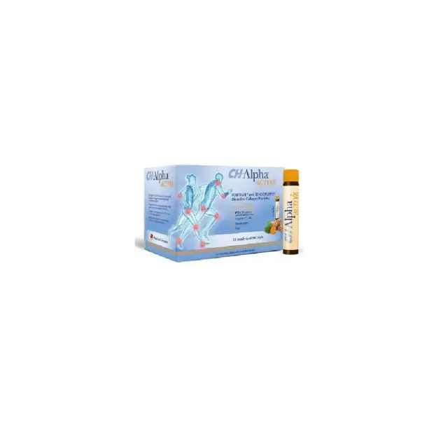 VivaPharm CH-Alpha Active Συμπλήρωμα Διατροφής για Πρόληψη Ρήξης Τέντοντα & Γρήγορη Ανάρρωση από τις Βλάβες 28 x 30ml