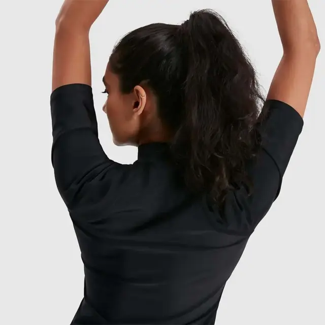 Speedo Women's Short Sleeve Rash UV Protection Top Μαύρο 8131893503 (Speedo) 2