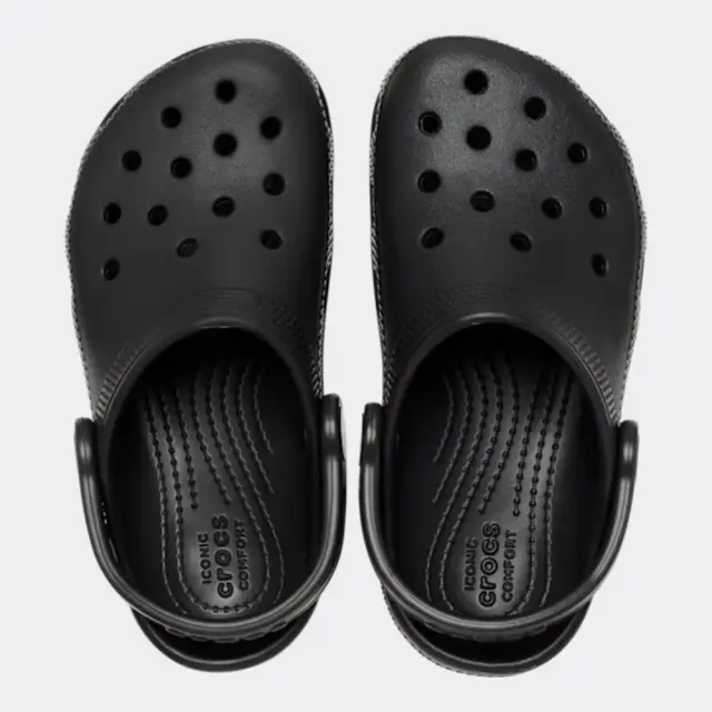 Crocs Classic Clog K Black-Noir 206991-001 2