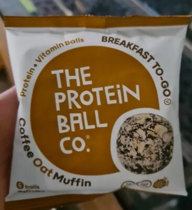 High Protein Coffee Oat Muffin Μπαλίτσες Πρωτεΐνης Με Γεύση Καφέ 6τμχ