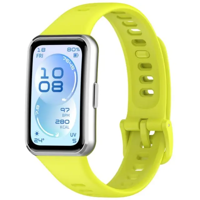 Λουράκι Σιλικόνης για Huawei Band 11/11 Pro-Pomona Green OEM