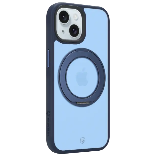 Tactical MagForce Hyperstand Cover for Apple iPhone 15 Deep Blue 2
